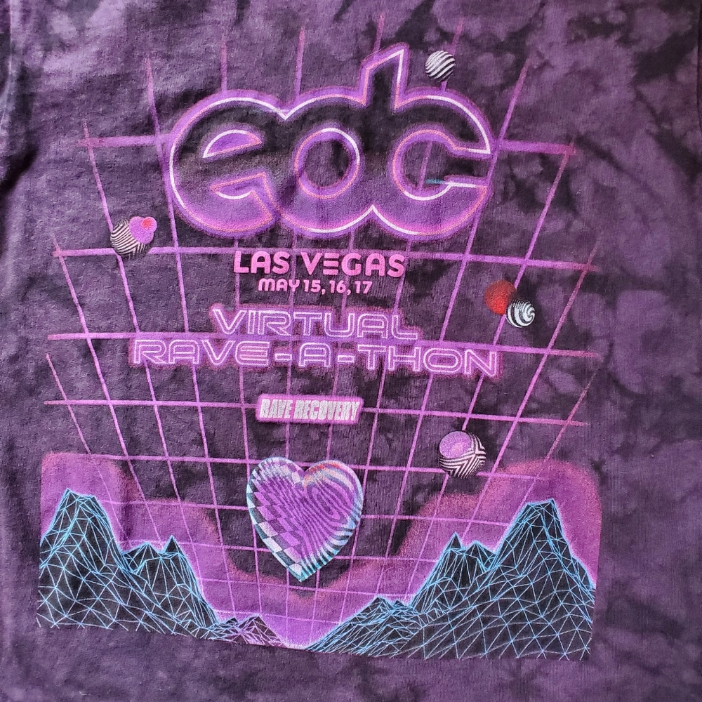 New Never Worn EDC Vegas Rave-a-thon Rave Recovery T-shirt - Picture 4 of 5